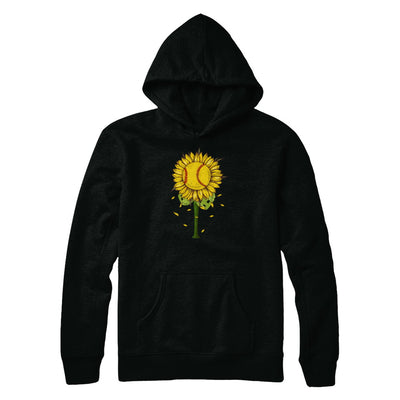 Sunflower Softball Mom Daughter Lover Gift T-Shirt & Tank Top | Teecentury.com