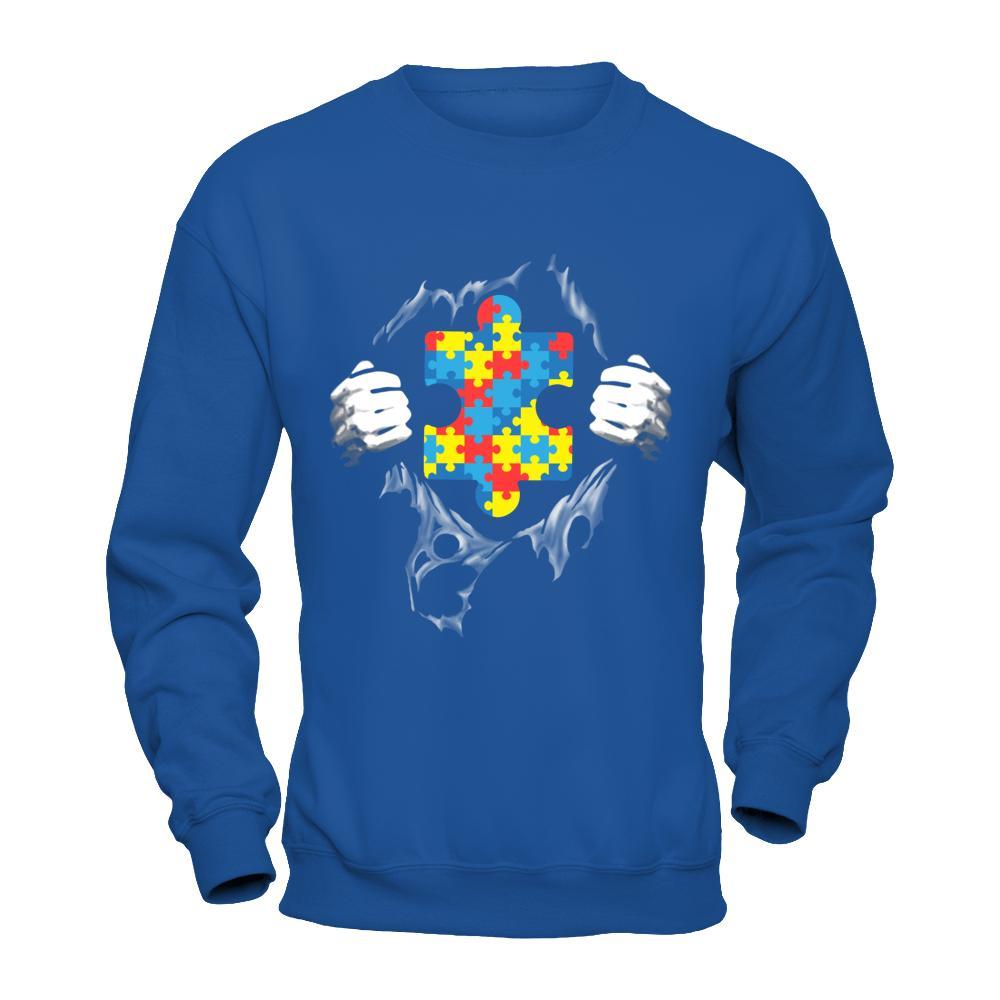 Super Autism Awareness Day Gifts T-Shirt & Hoodie | Teecentury.com