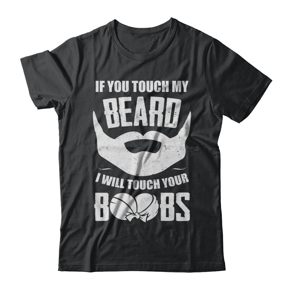 funny beard shirts for women