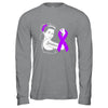 We Can Cure It Purple Alzheimer's Awareness Survivor T-Shirt & Hoodie | Teecentury.com