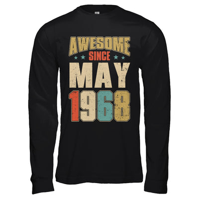 Vintage Retro Awesome Since May 1968 54th Birthday T-Shirt & Hoodie | Teecentury.com