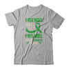 Friends Don't Let Friends Fight Cancer Alone Green Awareness T-Shirt & Tank Top | Teecentury.com