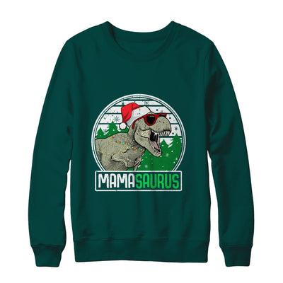 Mamasaurus Mama Dinosaur T-Rex Family Christmas T-Shirt & Sweatshirt | Teecentury.com