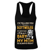 Rottweiler I'm Telling You I'm Not A Rottweiler My Mom Said T-Shirt & Tank Top | Teecentury.com