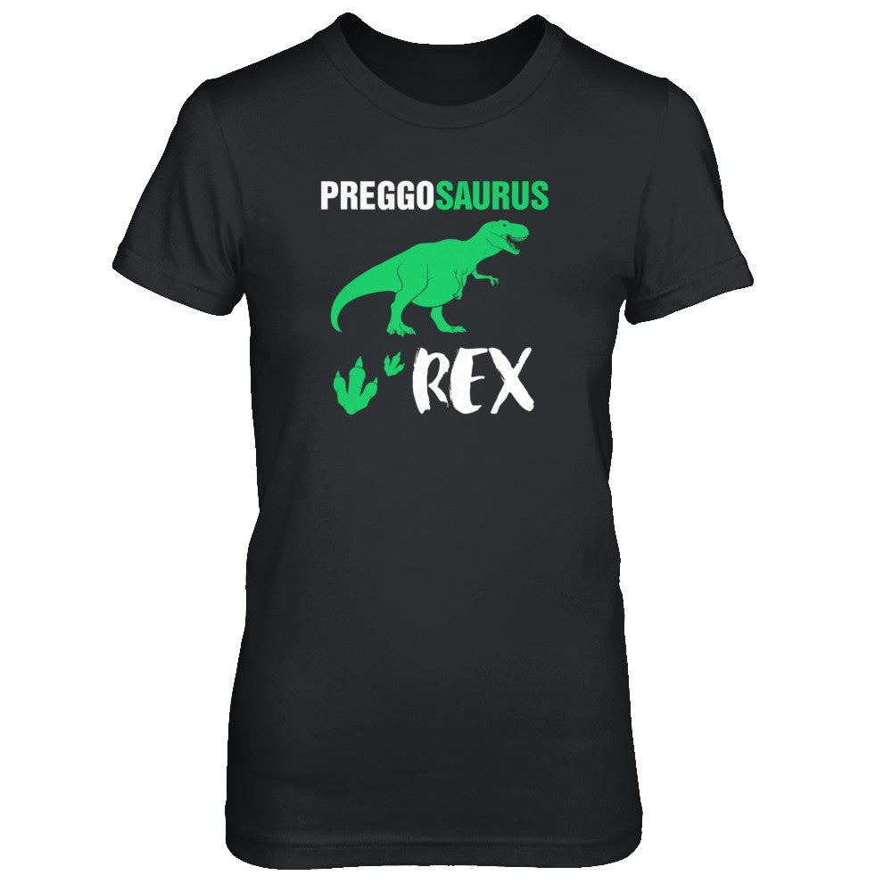 Preggosaurus Rex Pregnancy Mom Dinosaur Gift T-Shirt & Tank Top | Teecentury.com