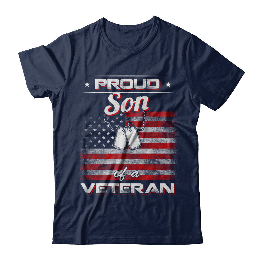 Proud Son Of A Veteran T-Shirt & Hoodie | Teecentury.com