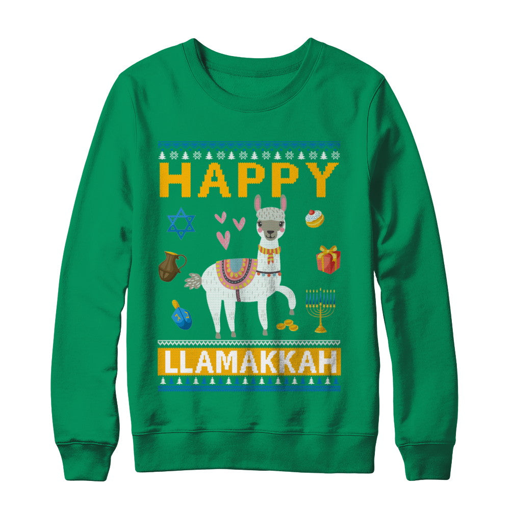 Hanukkah clearance llama sweater