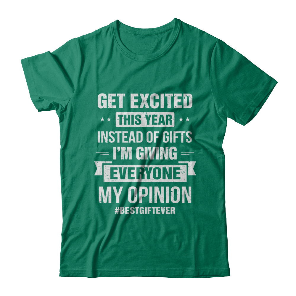 Get Excited This Year Instead Of Gifts Christmas T-Shirt & Hoodie | Teecentury.com
