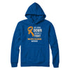 Not Going Down Without A Fight Multiple Sclerosis Warrior T-Shirt & Hoodie | Teecentury.com