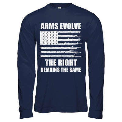 Arms Evolve The Right Remains The Same Gun Right T-Shirt & Hoodie | Teecentury.com