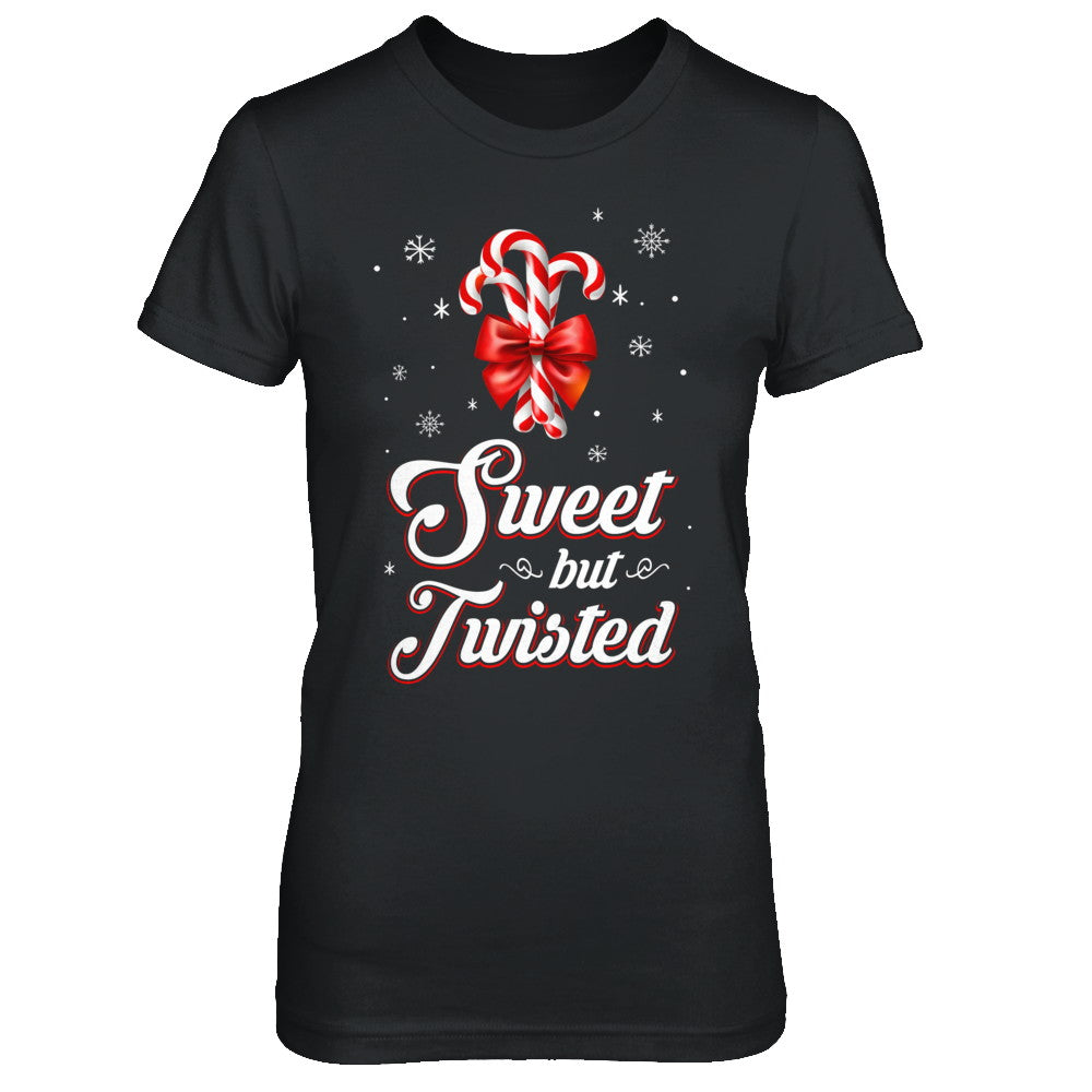 Sweet But Twisted Funny Candy Christmas Gifts T-Shirt & Sweatshirt | Teecentury.com