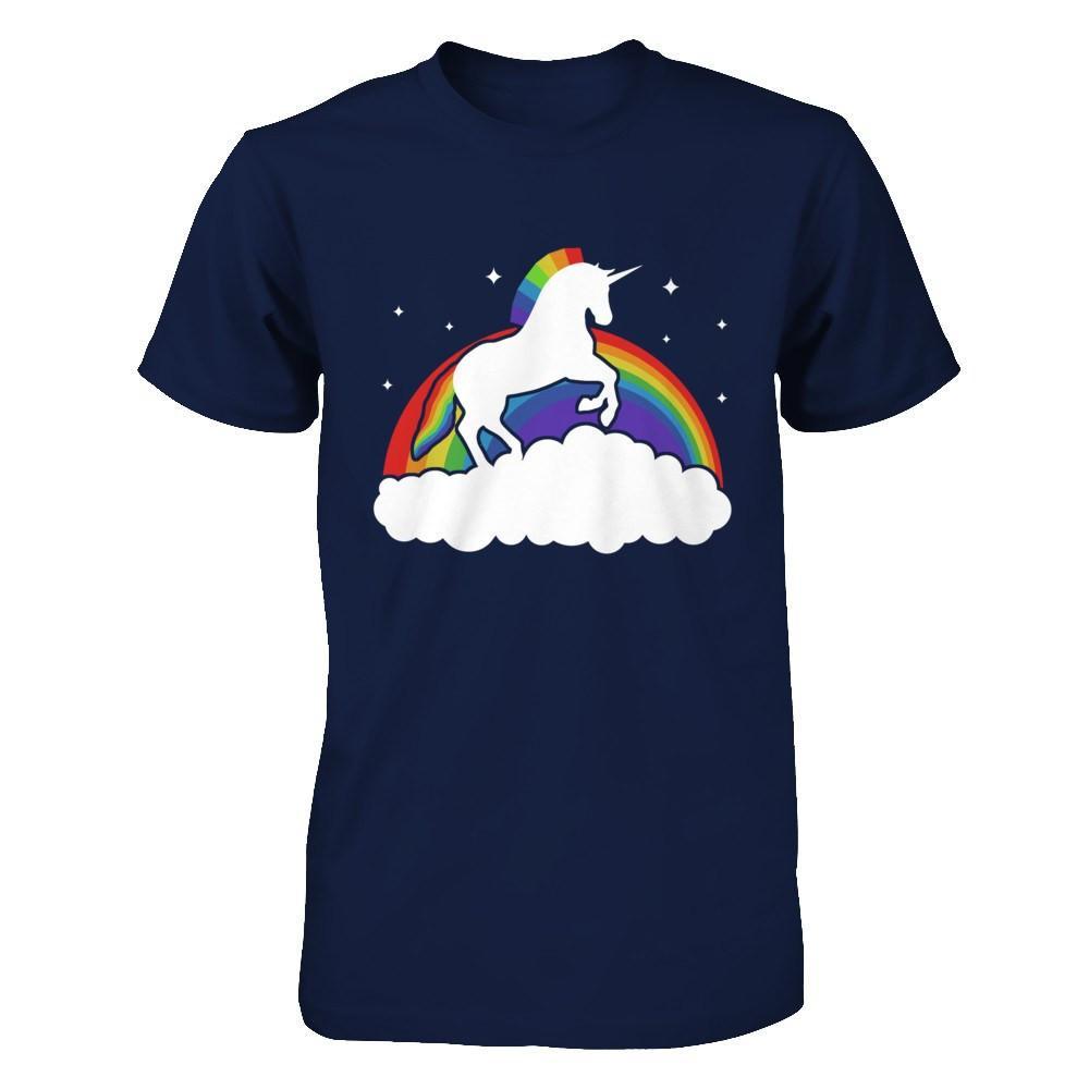 Totally Straight Unicorn Rainbow Gay Pride T-Shirt & Hoodie | Teecentury.com