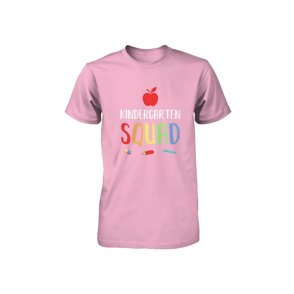 Kindergarten Squad Back To School Teacher Gift Youth Youth Shirt | Teecentury.com