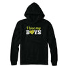 Love My Boys Mom And Dad Softball T-Shirt & Hoodie | Teecentury.com