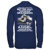 A Best Friend He Sent Me My Grandson & Angel Granddaughter T-Shirt & Hoodie | Teecentury.com