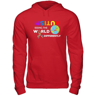 Autism Seeing The World Differently T-Shirt & Hoodie | Teecentury.com