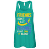 Friends Don't Let Friends Fight Cancer Alone Down Syndrome Awareness T-Shirt & Tank Top | Teecentury.com