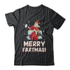 Funny Merry Fartmas Santa Claus Farting Christmas T-Shirt & Sweatshirt | Teecentury.com