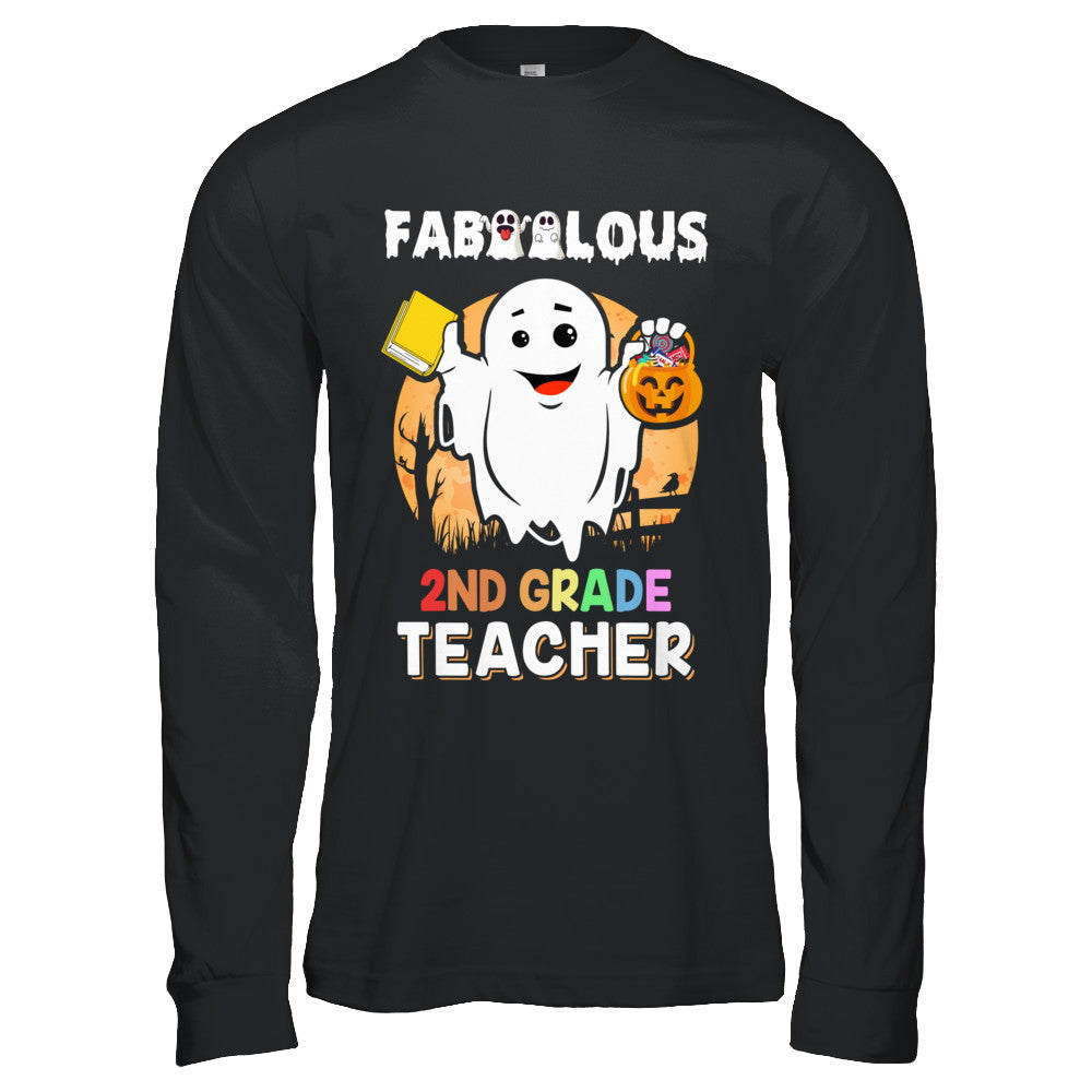 Faboolous Fabulous 2nd Grade Teacher Halloween T-Shirt & Hoodie | Teecentury.com