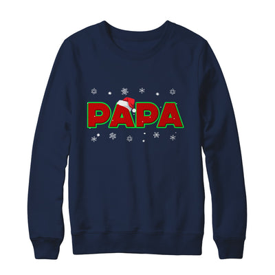 Papa Christmas Santa Ugly Sweater Gift T-Shirt & Sweatshirt | Teecentury.com