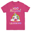 100 Magical Days of Learning Flossing Unicorn Youth Youth Shirt | Teecentury.com