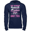 Any Woman Can Be A Mother But I Takes A Badass Mom To Be A Dad Too T-Shirt & Hoodie | Teecentury.com