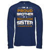 I Am A Proud Brother Of A Freaking Awesome Sister T-Shirt & Hoodie | Teecentury.com