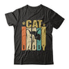 Retro Vintage Daddy Cat Father's Day Gift T-Shirt & Hoodie | Teecentury.com