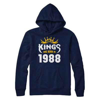 Kings Are Born In 1988 Birthday Gift T-Shirt & Hoodie | Teecentury.com