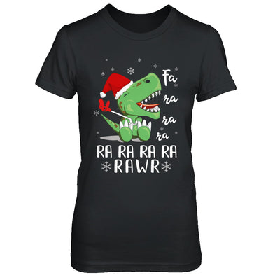 Funny Fa La La Fa Ra Rawr T-Rex Dinosaur Christmas T-Shirt & Hoodie | Teecentury.com