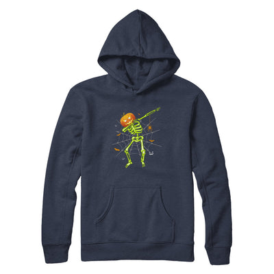 Funny Dabbing Skeleton Pumpkin Halloween Dab T-Shirt & Hoodie | Teecentury.com