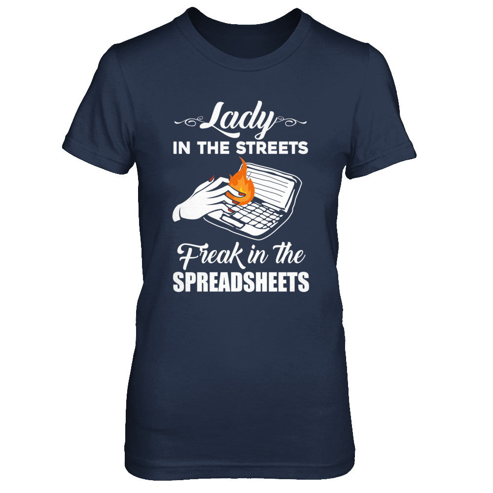 freak in the spreadsheets shirt