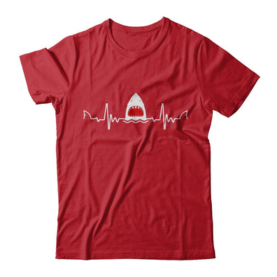 Funny Shark Heartbeat Lovers Gift T-Shirt & Hoodie | Teecentury.com