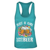 Just A Woman Who Loves Beer T-Shirt & Tank Top | Teecentury.com