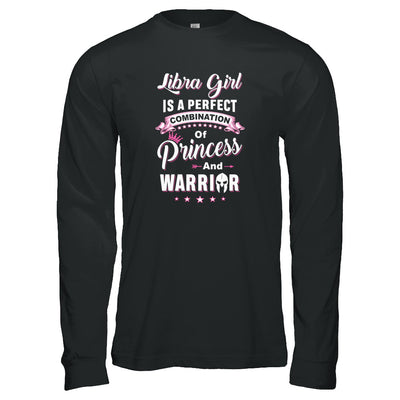 Libra Girl Princess Warrior September October Birthday T-Shirt & Tank Top | Teecentury.com