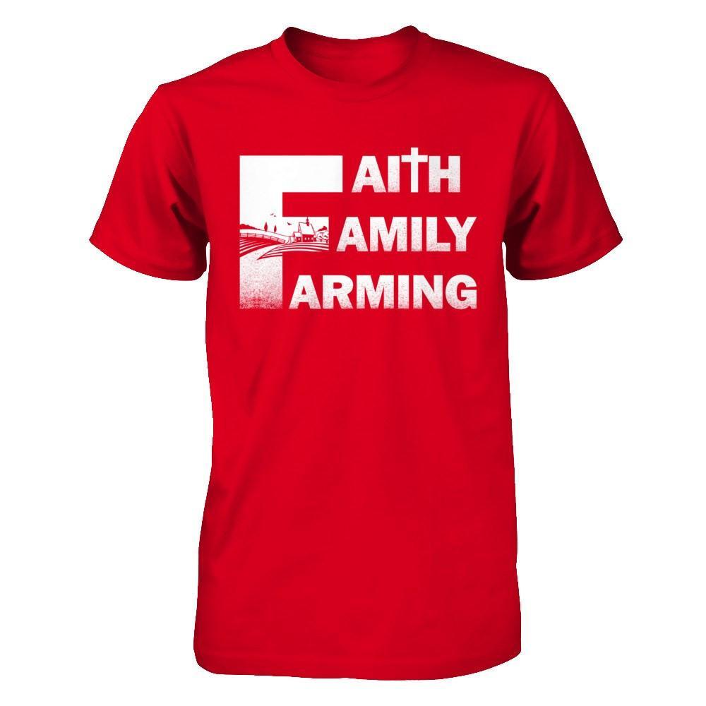 Faith Family Farming Farmer T-Shirt & Hoodie | Teecentury.com