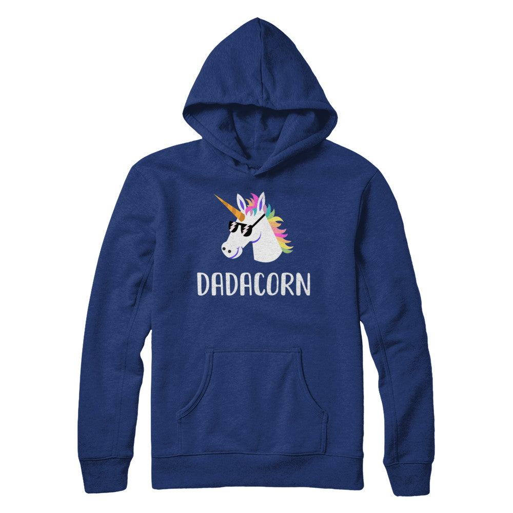 Unicorn Dad And Baby Dadacorn Daddy Fathers Day Gift T-Shirt & Hoodie | Teecentury.com