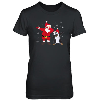 Dabbing Santa Penguin Funny Dab Dance Christmas Gift T-Shirt & Hoodie | Teecentury.com