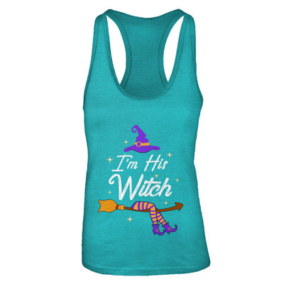 I'm His Witch Matching Boyfriends Husband Halloween T-Shirt & Tank Top | Teecentury.com