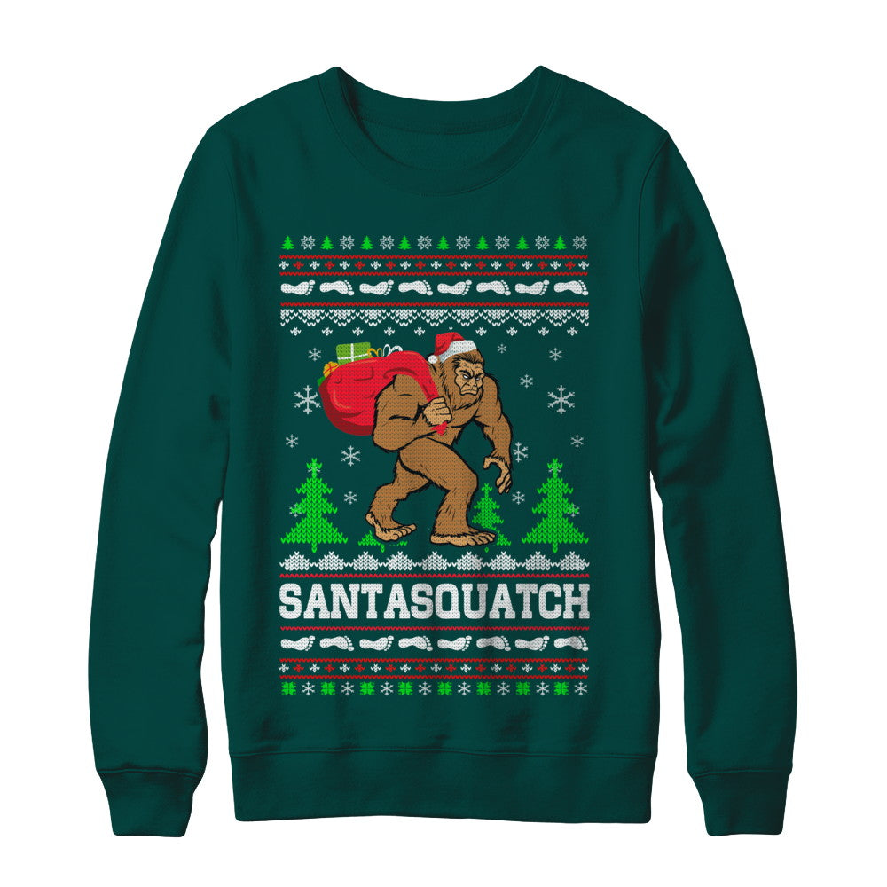 Bikini sasquatch shop ugly christmas sweater