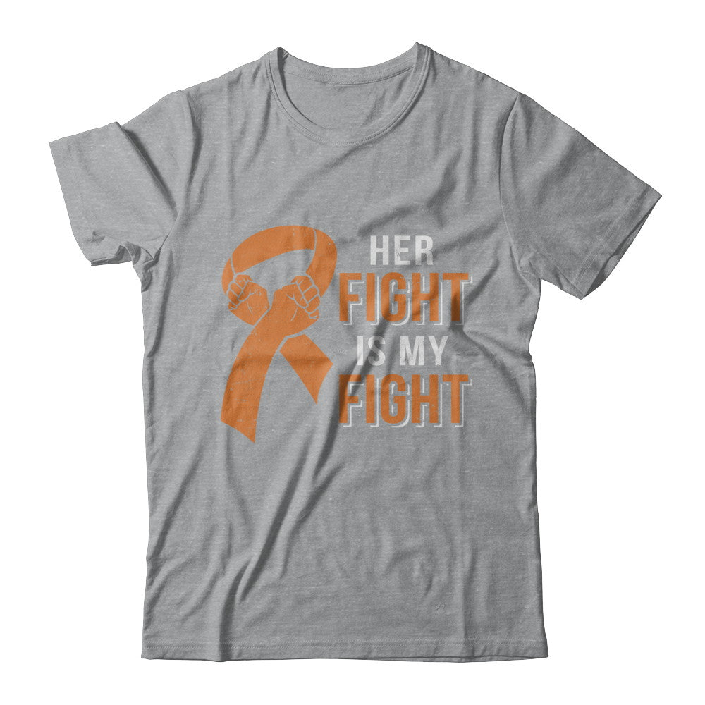 Her Fight Is My Fight Multiple Sclerosis Awareness T-Shirt & Hoodie | Teecentury.com