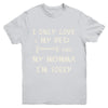 I Only Love My Bed And My Momma Youth Youth Shirt | Teecentury.com