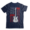Guitar American Us Flag Music Player T-Shirt & Hoodie | Teecentury.com