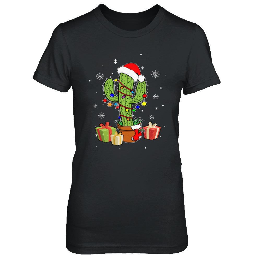 Merry Christmas Succulent Plants Christmas Cactus T-Shirt & Sweatshirt | Teecentury.com