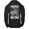 I Asked God For A Hero He Sent Me My Son T-Shirt & Hoodie | Teecentury.com