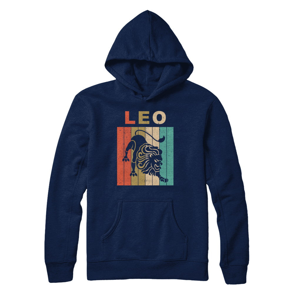Vintage Leo Zodiac July August Birthday Gift T-Shirt & Hoodie | Teecentury.com