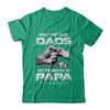 The Best Dads Get Promoted To Papa Fathers Day T-Shirt & Hoodie | Teecentury.com