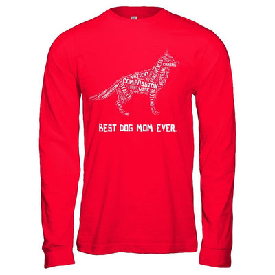 Best Dog Mom Ever German Shepherd Lovers T-Shirt & Hoodie | Teecentury.com