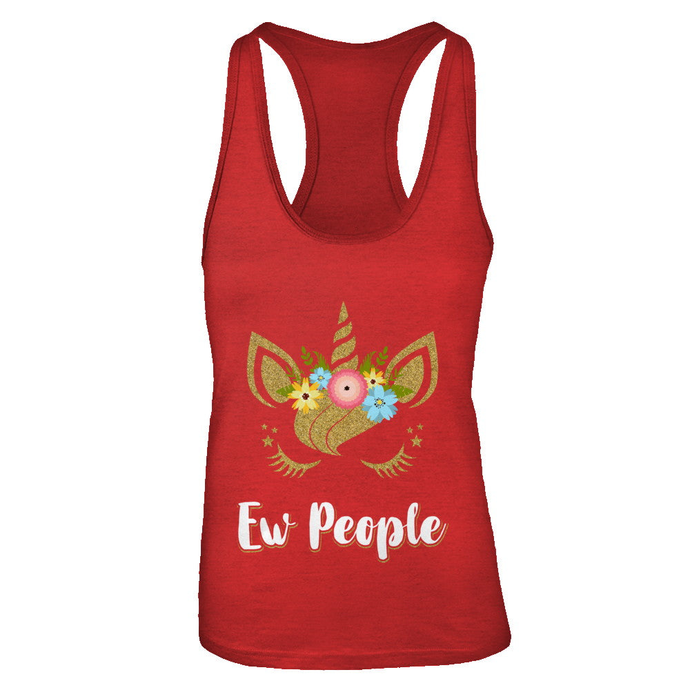 Ew People Unicorn T-Shirt & Tank Top | Teecentury.com