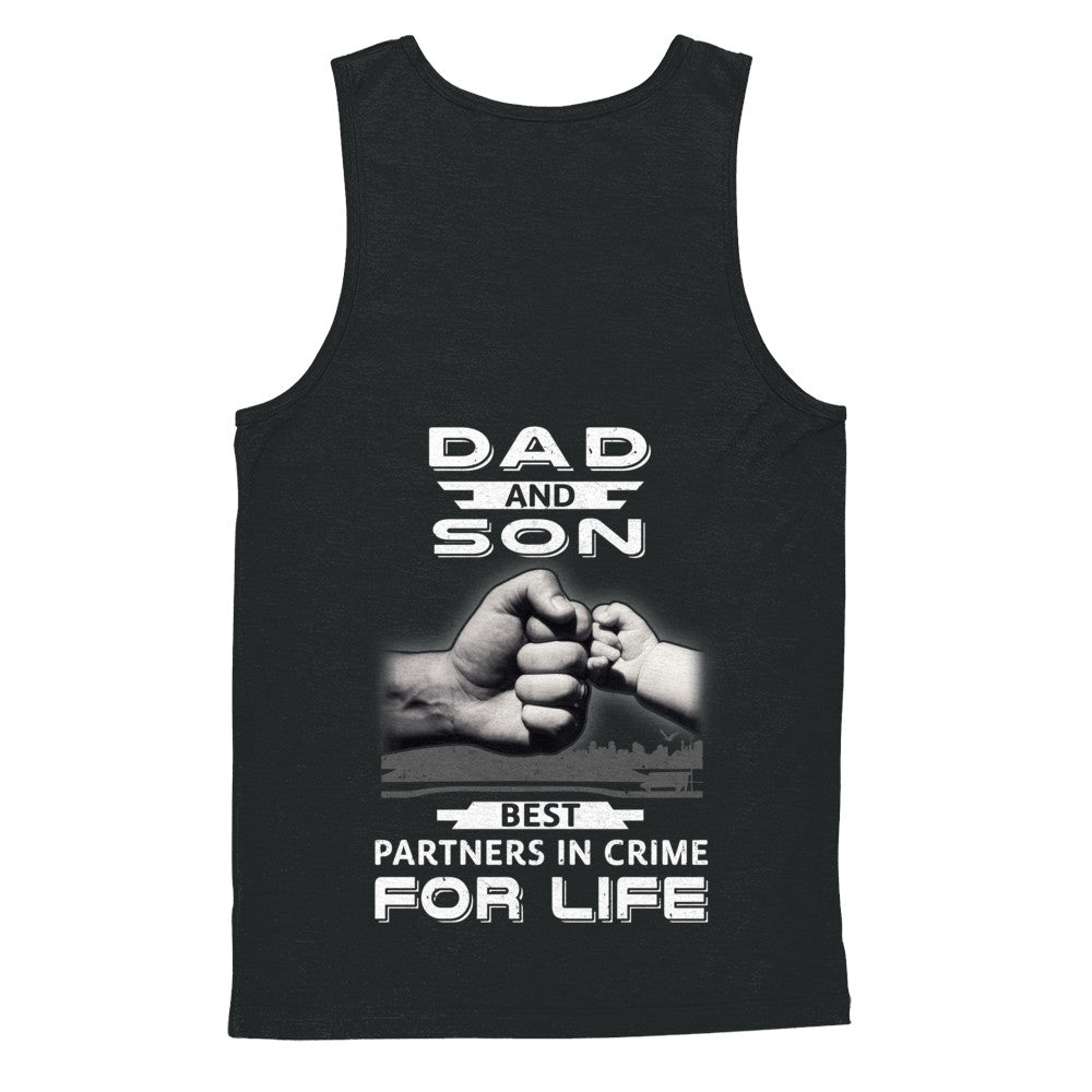 Dad And Son Best Partners In Crime For Life T-Shirt & Hoodie | Teecentury.com